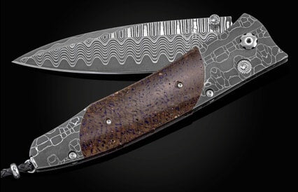 'Ancient Cedar' Folding Pocket Knife by William Henry