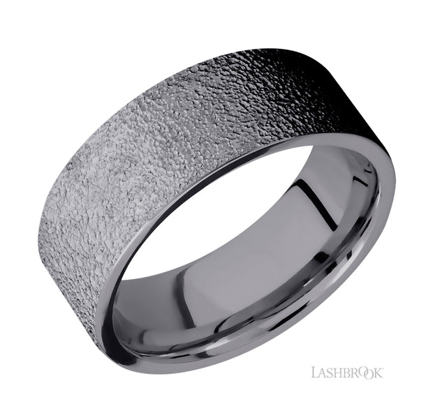 Tantalum Wedding Band by Lashbrook Designs