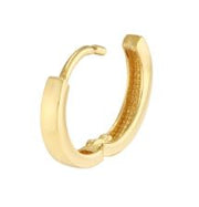 14k Yellow Gold Mini Huggie Hoop Earrings