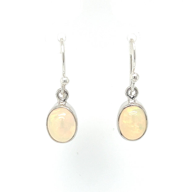 Sterling silver Ethiopian Opal Earrings