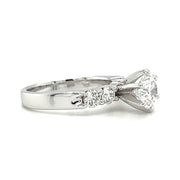 Pre-Owned 14k White Gold Lab Grown Diamond Engagement Ring