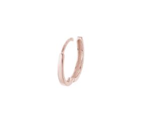 14k Rose Gold Small Huggie Hoop Earrings