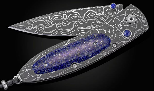 'Fractured Sky' Folding Pocket Knife by William Henry