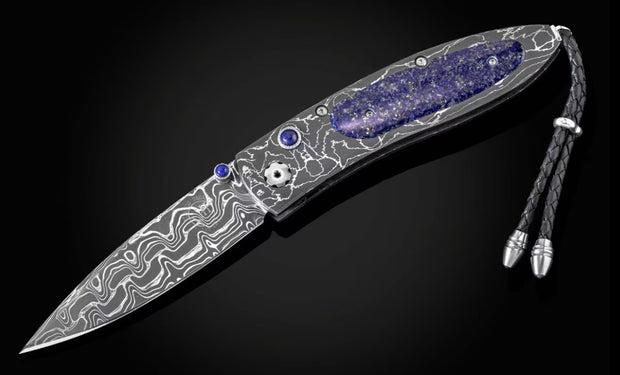 'Fractured Sky' Folding Pocket Knife by William Henry